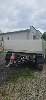 Nákladný točnicový príves SVAN 18 t - 2