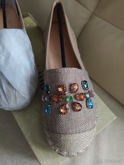 NOVÉ béžové espadrilky Jenny Fairy veľ. 37 (osobný odber) - 2