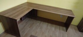 Predám veľký kancelársky stôl robený na mieru, výška 80cm - 2