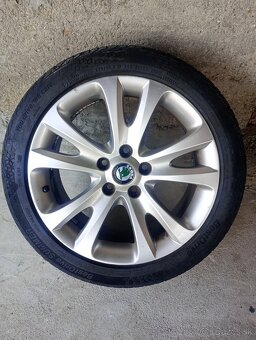 Hliníkové disky škoda 5x112 r 17. - 2