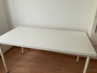 Velky biely pisaci stol - 2