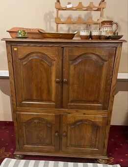 komoda, masiv, v 133 cm, s 110 cm, h 54 cm, bazar - 2