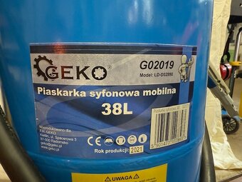 Pieskovačka GEKO  38L - 2