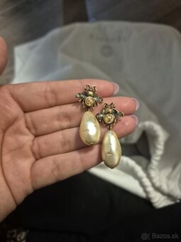 Gucci gold bee earrings - 2