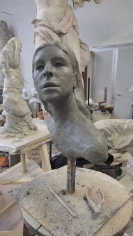 Modelka na sochárstvo - 2