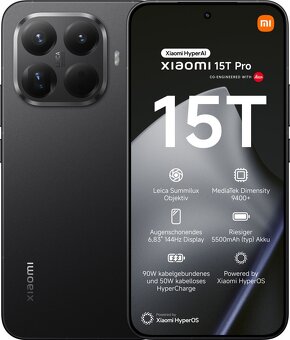 Predám Xiaomi 15T pro 512GB Black - 2