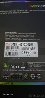 G.SKILL Trident Z5 RGB 32GB DDR5 7600MHz CL36 - 2