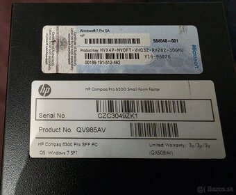 HP Compaq dc6900 SFF svižný PC na administratívu a internet - 2
