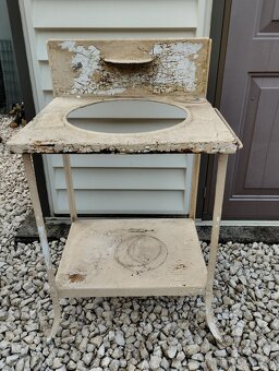 Chaluparske Stojan na umývadlo - 2