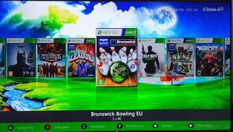 XBOX 360 RGH + kinect a 1 ovládačXBOX 360 RGH + kinect - 2