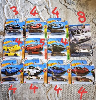 Hotwheels taliani Lamborghini Lancia Bugatti - 2