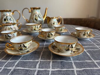 Porcelánový kávový/čajový zberatelsky set Jugoporcelan - 2