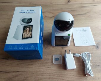 WiFi monitorovacia kamera s displejom SriHome - 2