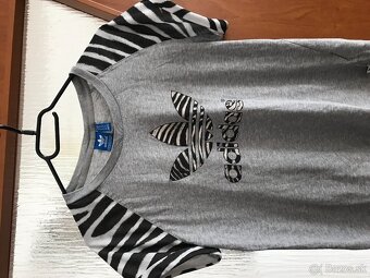 ADIDAS originál zebra damske tricko S/M - 2