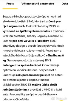 Elektrická kolobežka - 2