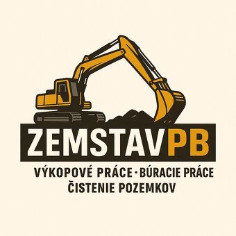 Práca s minibagrom - 2