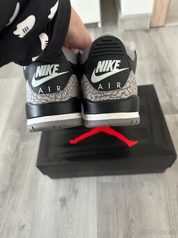 Jordan 3 Retro Black Cement veľ.40,5 - 2