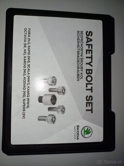 Predám bezpečnostné skrutky kolies Škoda Fabia III - 2