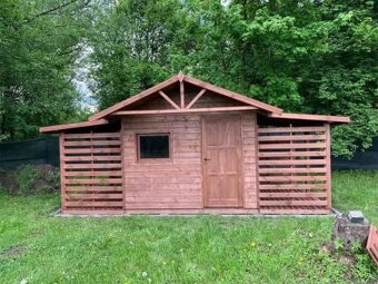 Drevený záhradný domček na náradie s montážou od 2300€ - 2