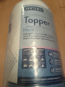 Vrchný matrac DORMEO HERO 4,5cm - 2