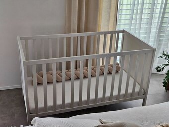 Na predaj: detská postieľka IKEA SUNDVIK s matracom - 2