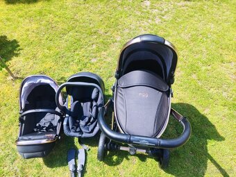 Kočík Egg diamond black rose gold - 2