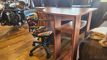 Rohový stôl na PC + stolička - 2