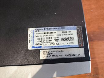 Predám hp compaq - 2