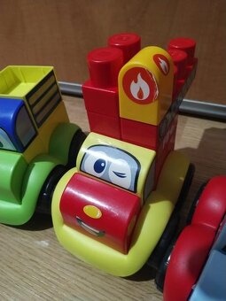 Maxi lego autíčka 4ks - 2