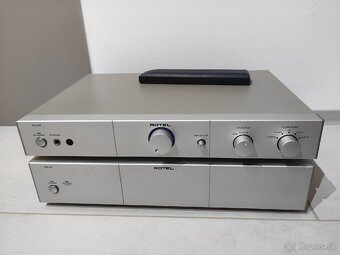 ROTEL RB03 + ROTEL RC03 pre amp + koncák - 2