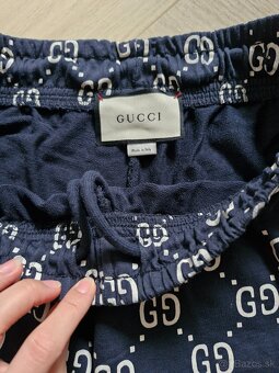 GUCCI panske logovane sortky kratase nohavice - 2