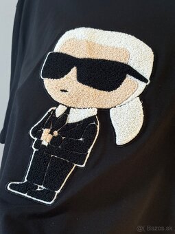 Tričko Karl Lagerfeld s vyšívaným vzorom - 2