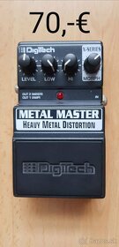 Mením pedalboard, tak predávam tieto efekty... - 2
