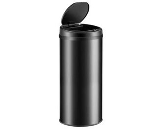 Bezdotykový elektrický odpadkový kôš BIN 40-56l biely čierny - 2