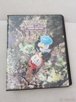Krásny Pokémon album A4 plný kariet +darček - 2