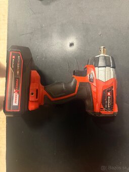 aku rázový uťahovák Einhell 18V + NOVÁ batéria - 2