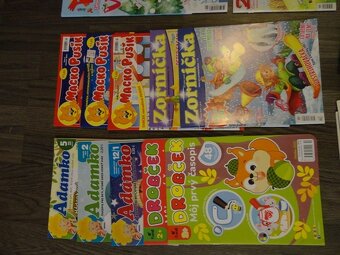 Časopisy + Omaľovanky - 2