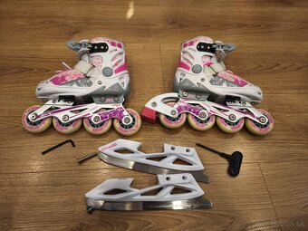 Dievčenské korčule 2v1 - 2