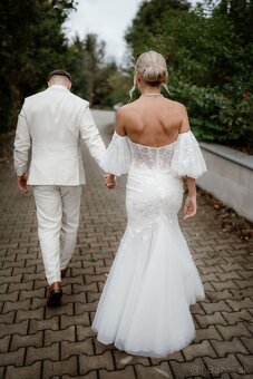 Luxusné svadobné šaty - 2