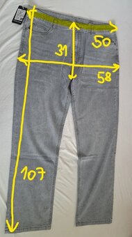 Sivé rifle Fashion - 2