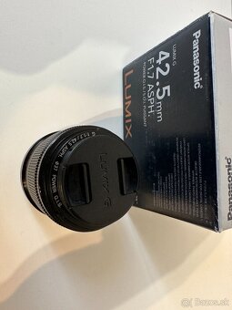 Panasonic Lumix 42,5 mm F1,7 ASPH Power OIS čierny - 2