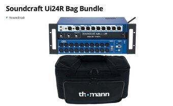 Predám Soundcraft Ui24R Bag Bundle - 2