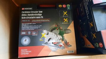 Kotúčová píla Parkside Aku 20v - 2