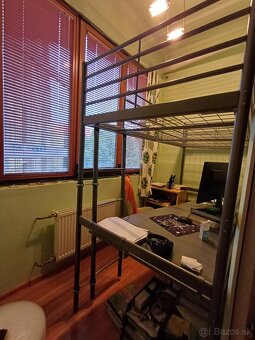 Predam postel + stol Ikea svarta - 2