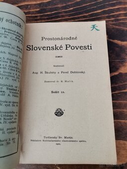 Prostonárodné Slovenské povesti sošit10. - 2