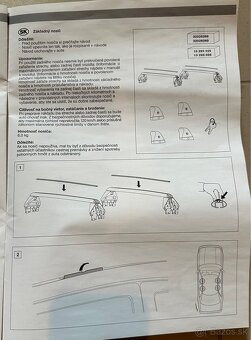 Strešný nosič na Opel Astra - 2
