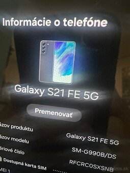 Samsung Galaxy S21 FE 5G – TOP STAV - 2