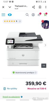 Hp tlačiareň laserová - 2