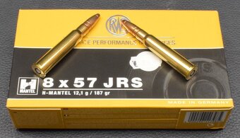 Kúpim strelivo RWS H-Mantel kal. 8x57 JRS 12,1g - 2