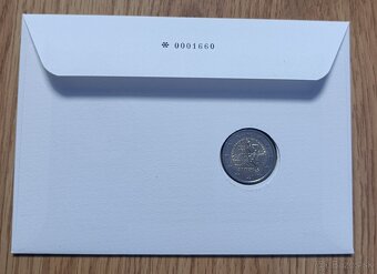 Numizmatická obálka: 100. výročie konania ME v ľadovom hokej - 2